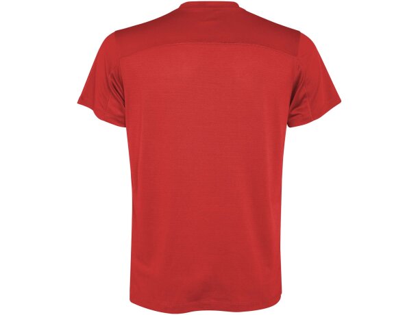 Camiseta técnica manga corta hombre Slam Roly Rojo detalle 30