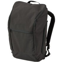 Mochila de poliéster de alta densidad personalizada negro intenso Mochila de poliéster de alta densidad personalizada negro intenso