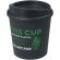 Vaso 200ml con tapa Americano Switch Renew bioplástico Granito detalle 17