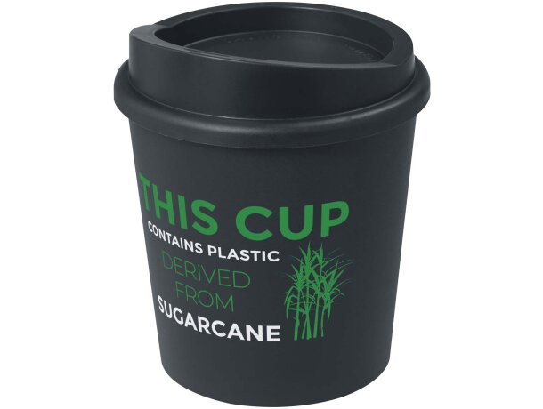 Vaso 200ml con tapa Americano Switch Renew bioplástico Granito detalle 17