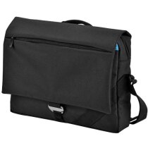 Bolsa de congresos con espacio para portátil personalizada negro intenso Bolsa de congresos con espacio para portátil personalizada negro intenso