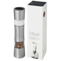 PAUL BOCUSE Molinillo dúo de pimienta y sal personalizado plata PAUL BOCUSE Molinillo dúo de pimienta y sal personalizado plata