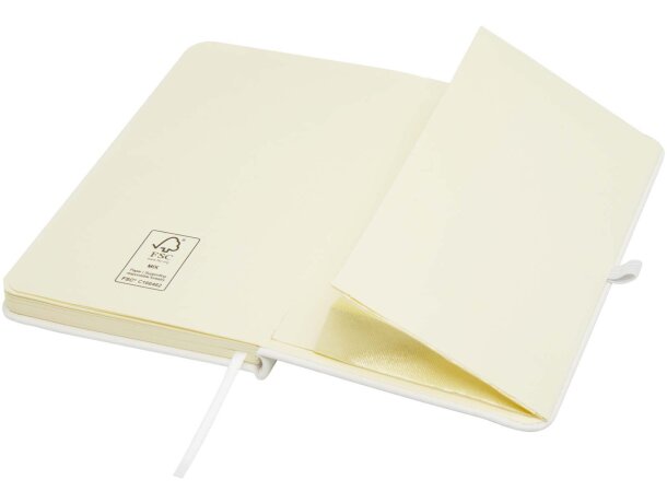 Libreta tapa dura A6 Spectrum Plus con papel FSC certificado Blanco detalle 17