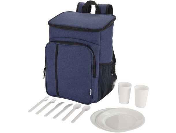 Mochila picnic nevera Tundra 20L con cubiertos y certificado GRS detalle 10