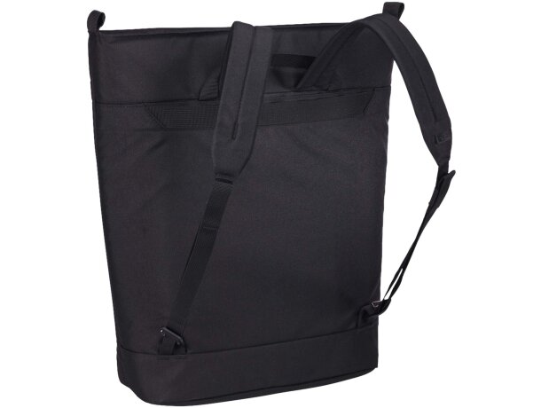 Bolsa tote convertible Case Logic Invigo en poliéster reciclado Negro intenso detalle 3