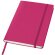 Cuaderno con cierre de banda elástica personalizado rosa