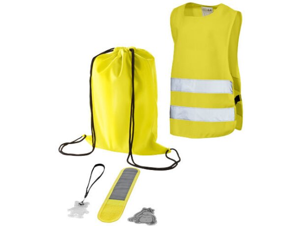 Set de seguridad para niños 5 piezas personalizado amarillo Set de seguridad para niños 5 piezas personalizado amarillo