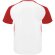 Camiseta deportiva Bugatti Roly cool fit unisex Blanco/rojo detalle 30