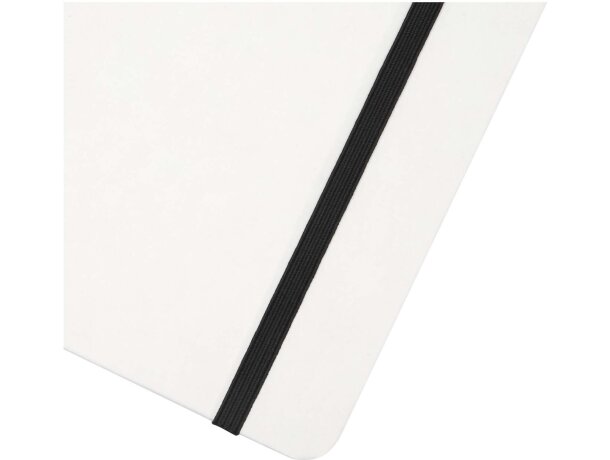 Libreta de papel de piedra A5 con páginas rayadas Holm Blanco detalle 15