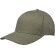 Gorra reciclada seis paneles Aware Opal con rastreador QR Verde