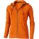 Sudadera de mujer cuello contrastado Naranja