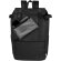Mochila modular de material reciclado GRS Roam Negro intenso detalle 5