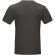 Camiseta orgánica manga corta hombre Azurite Gris tormenta detalle 19