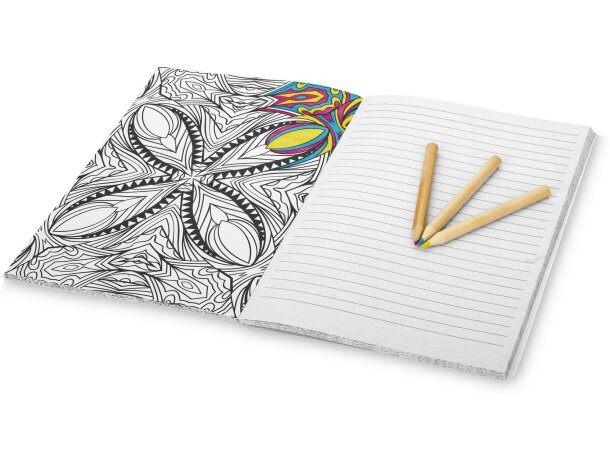 Libreta Para Colorear "doodle Colour Therapy"