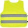 Chaleco de seguridad para niños Marie XS con bandas reflectantes Amarillo neón detalle 3