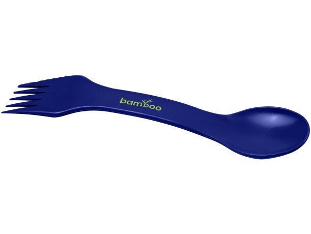 Cuchara, tenedor y cuchillo 3 en 1 Epsy Azul marino detalle 28