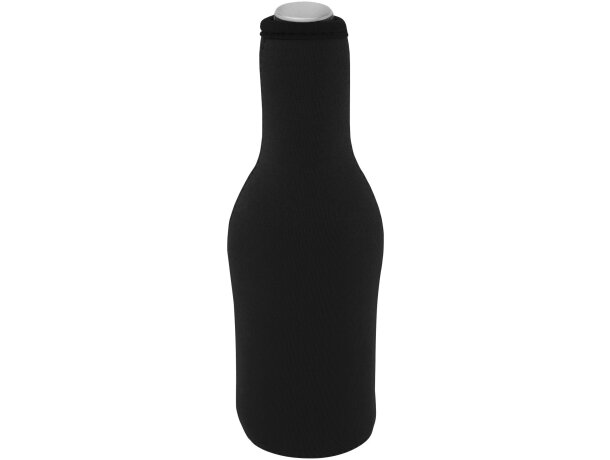 Funda para botellas térmicas de neopreno plegable Fris Negro intenso detalle 26