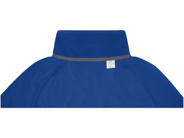 Chaqueta polar para hombre Zelus con cremallera reversible Azul detalle 22