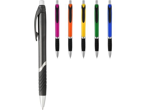Bolígrafo de colores y goma economico