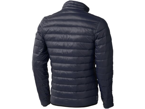 Chaqueta ligera plumón natural hombre Scotia Azul marino detalle 17