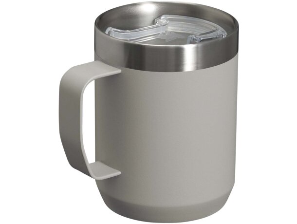 Taza acampada Stanley Everyday 236ml acero inoxidable reciclado Gris detalle 7