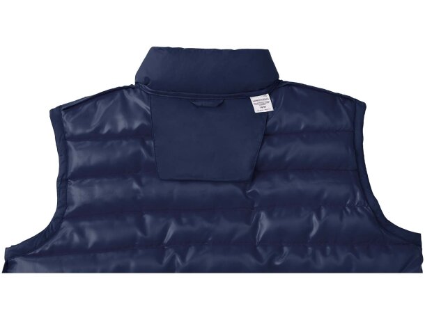 Chaleco aislante reciclado Pallas con cremallera para mujer Azul marino detalle 4