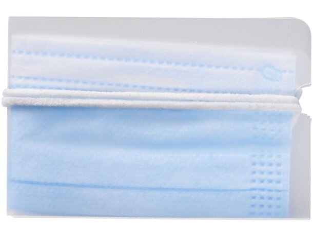Neceser plegable para mascarillas Madden Transparente escarchado detalle 3