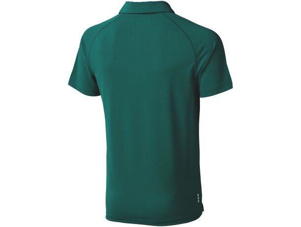 Polo unisex manga corta ottawa de Elevate 220 gr Verde bosque detalle 21