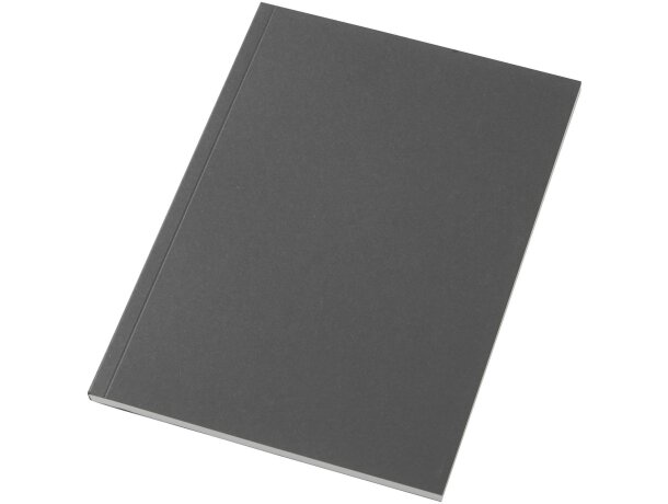 Libreta A5 Novella Austen tapa blanda papel reciclado Carbón detalle 24