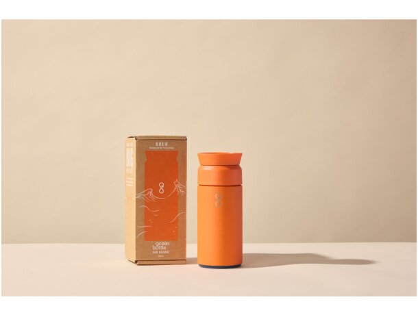 Termo 350 ml Ocean Bottle con chip NFC y acero reciclado detalle 15