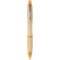 Bolígrafo de bambú Nash Natural/naranja