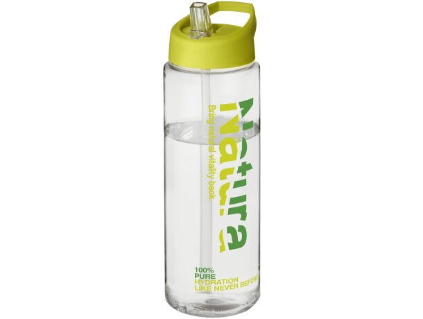 H2O Active® Vibe Bidón deportivo con tapa con boquilla de 850 ml Transparente/lima detalle 23