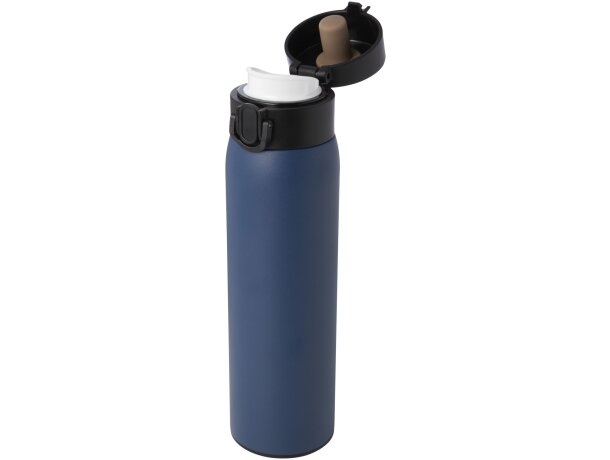 Termo Sika 450ml con aislamiento térmico de acero reciclado Azul océano detalle 19