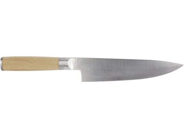 Cuchillo de chef Cocin Plateado/natural detalle 4