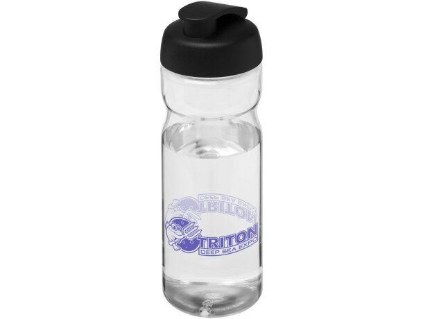 H2O Active® Base Bidón deportivo con Tapa Flip de 650 ml personalizado