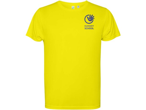 Camiseta manga corta infantil Estoril Roly poliéster reciclado detalle 22