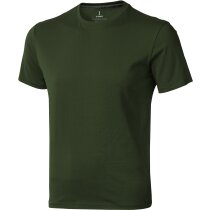 Camiseta de manga corta "nanaimo" personalizada verde militar