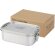 Fiambrera Titan acero inoxidable reciclado 750ml con tapa Plateado detalle 1