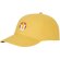 Gorra promocional de 5 paneles con impresión personalizada Amarillo detalle 8