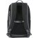 Mochila portátil 15 pulgadas Aqua con poliéster reciclado GRS Negro intenso detalle 3