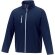 Chaqueta softshell Orion para hombre en poliéster elástico Azul marino