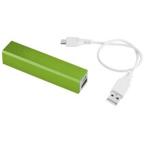 Bateria portatil de 2200mah 2 personalizada verde claro Bateria portatil de 2200mah 2 personalizada verde claro