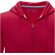 Sudadera con capucha y cremallera Ruby para hombre sostenible Rojo detalle 9