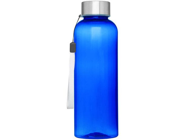 Bidón deportivo Bodhi 500ml de RPET con tapa de acero reciclado Azul real transparente detalle 5