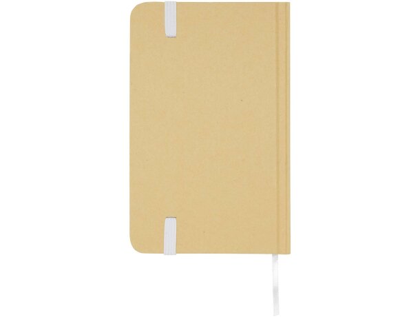 Libreta tapa dura A6 Reed con papel certificado FSC Blanco detalle 23