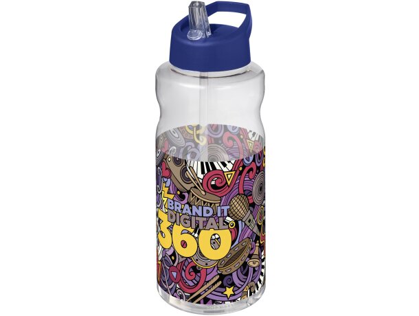 Bidón deportivo H2O Active Big Base de 1 litro sin BPA Azul detalle 7