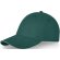 Gorra con ribete de 6 paneles Darton Verde bosque