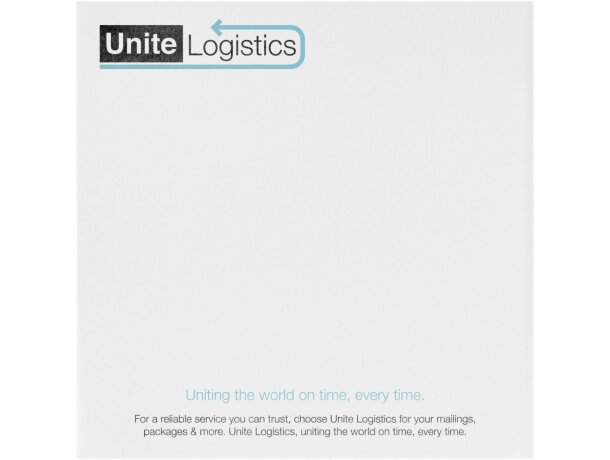 Notas adhesivas Sticky-Mate 100x100 mm certificadas FSC Blanco detalle 1