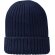 Gorro orgánico Ives Azul marino detalle 5