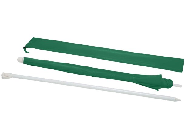 Sombrilla playa Zenith poliéster estructura hierro 162 cm Verde detalle 19